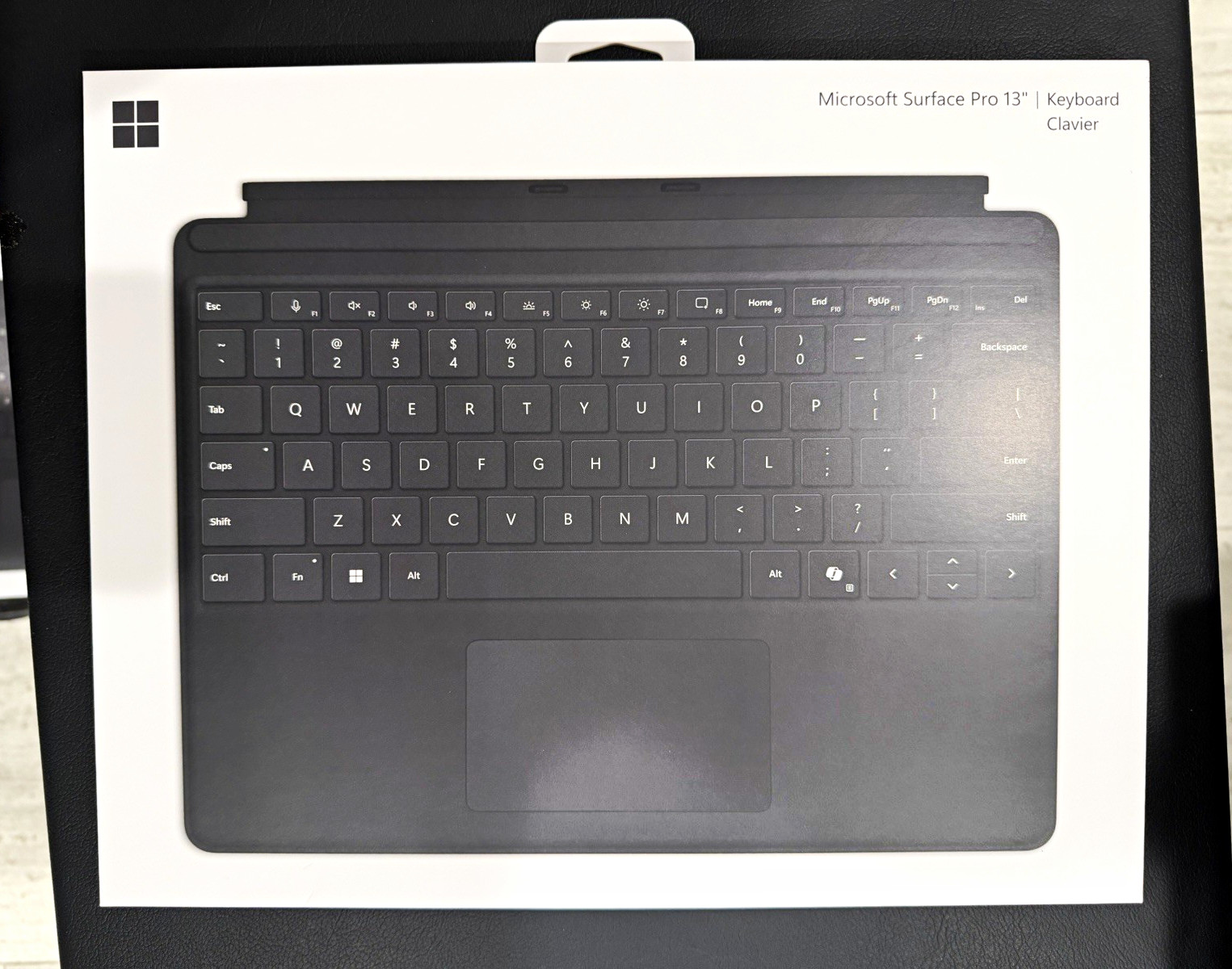 Microsoft Surface Pro 13″ Keyboard Built-In Touchpad Black English EP2-00425