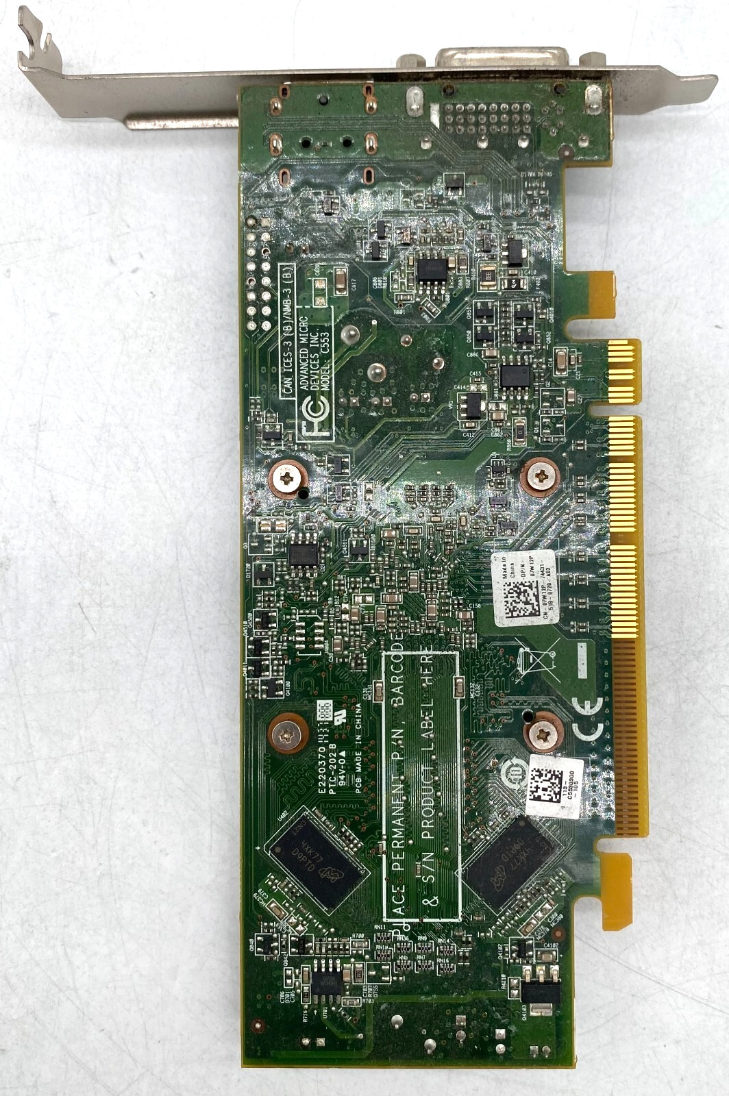 10X DELL 7W12P AMD RADEON HD 8490 1GB GDDR3 PCI-e 2.0X16 DVI/DP GRAPHIC CARDS