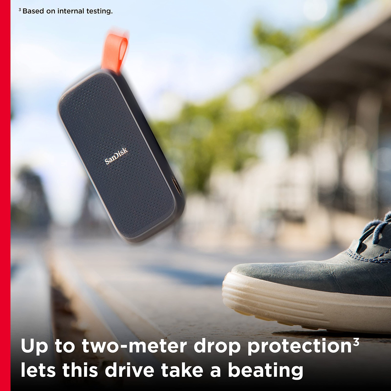 SANDISK 1TB Portable SSD – Up to 800MB/s, USB-C, USB 3.2 Gen 2, Updated Firmw…