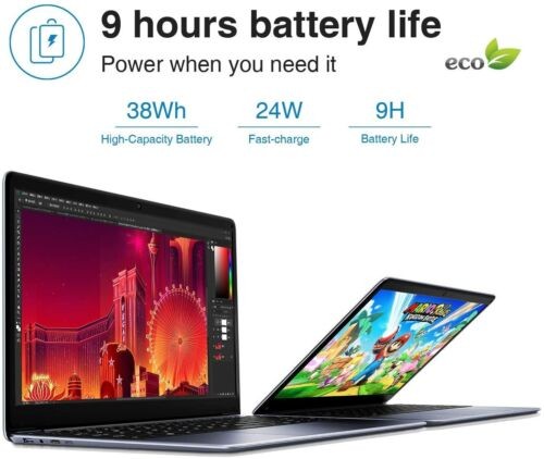 CHUWI 14.1” FHD Laptop – Intel Celeron N4020 with 8GB Memory – 256GB SSD