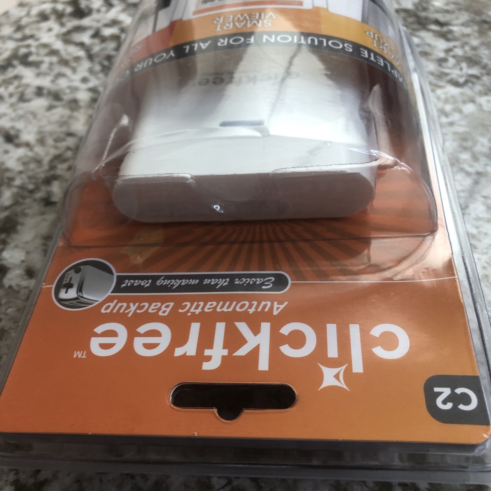 Clickfree C2 320GB External USB Hard Drive Automatic Backup SEALED for PC Mac