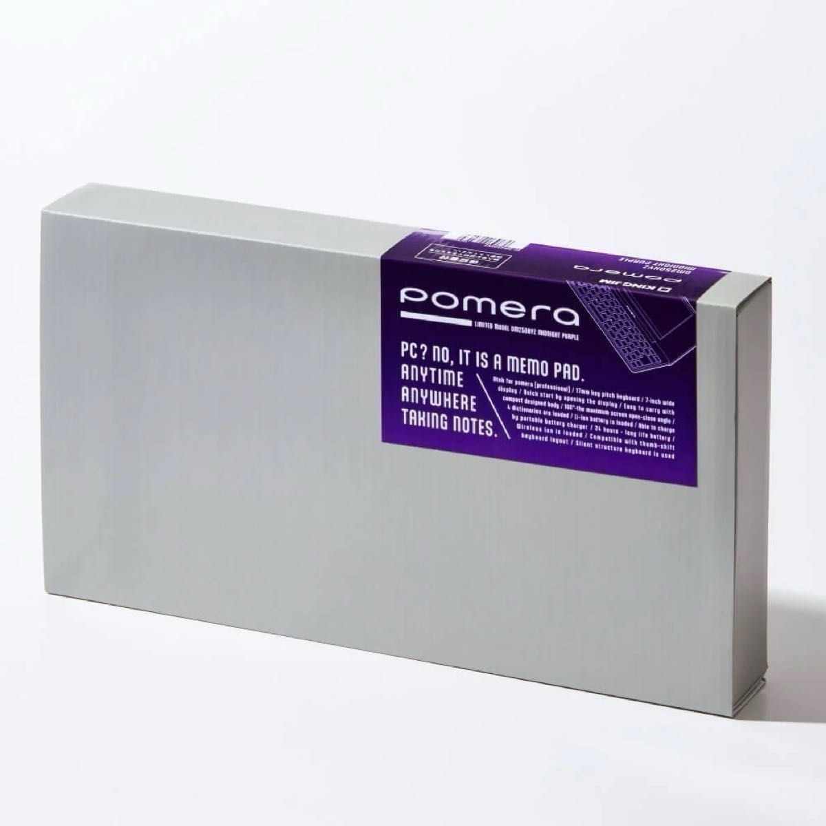 [New] Pomera DM250XYZ MIDNIGHT PURPLE King Jim Digital Memo Limited Edition #112