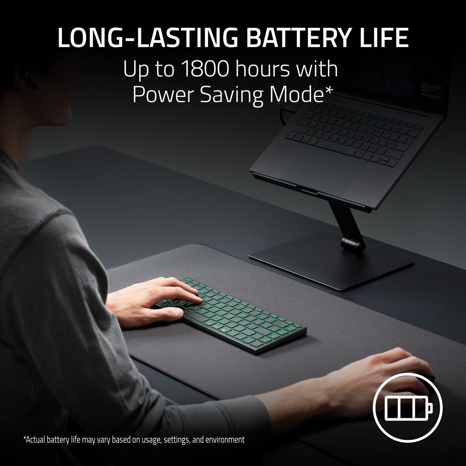 Razer Joro Portable Wireless Gaming Keyboard: Thin, Light, Compact – Chroma RGB