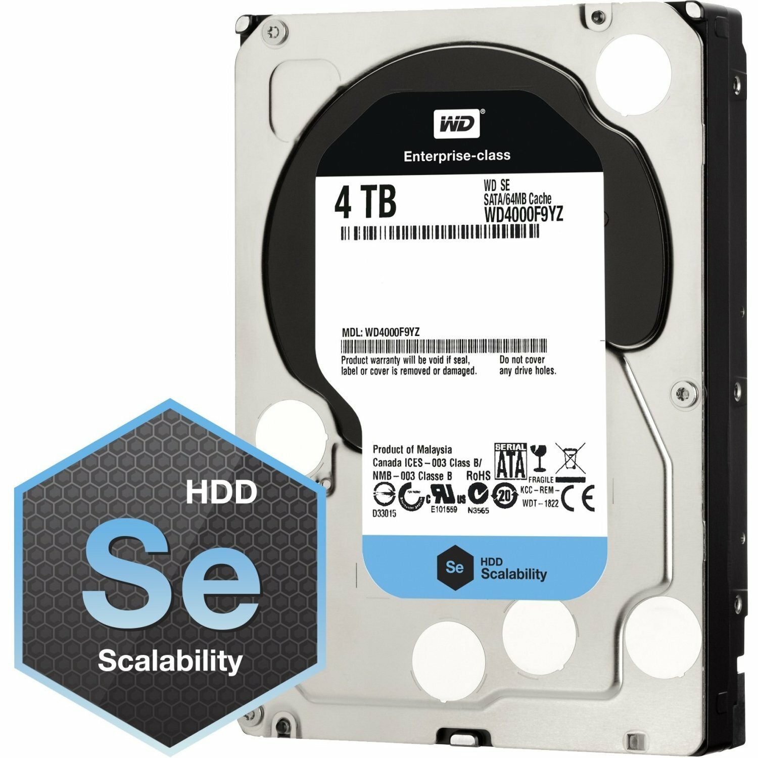 Western Digital WD4000F9YZ-09N20L0 4TB WD 64MB Cache 6Gb/s WARRANTY