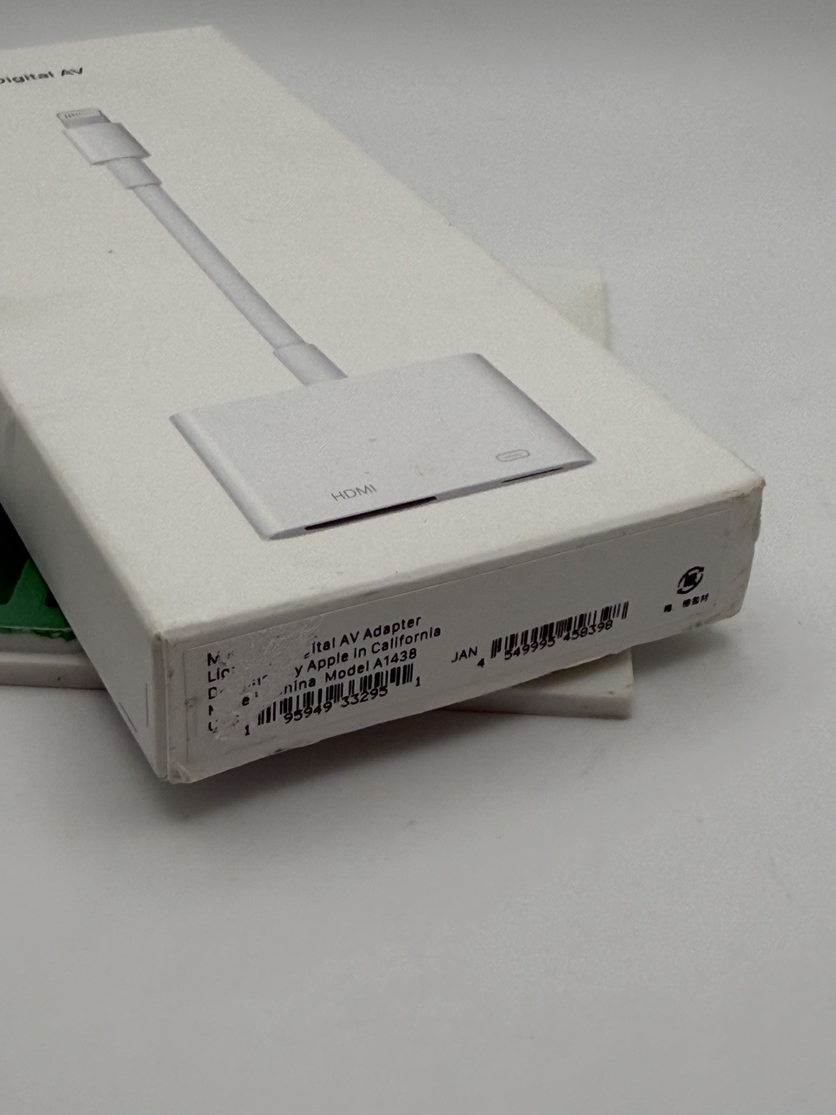 Genuine Apple Lightning to Digital AV Adapter (model MW2P3AM/A) HDMI & Lightning