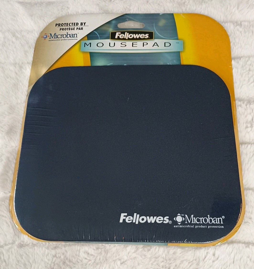 Mousepad Fellowes Microban Mouse Pad – Antimicrobial – 8″ X 9″ Navy