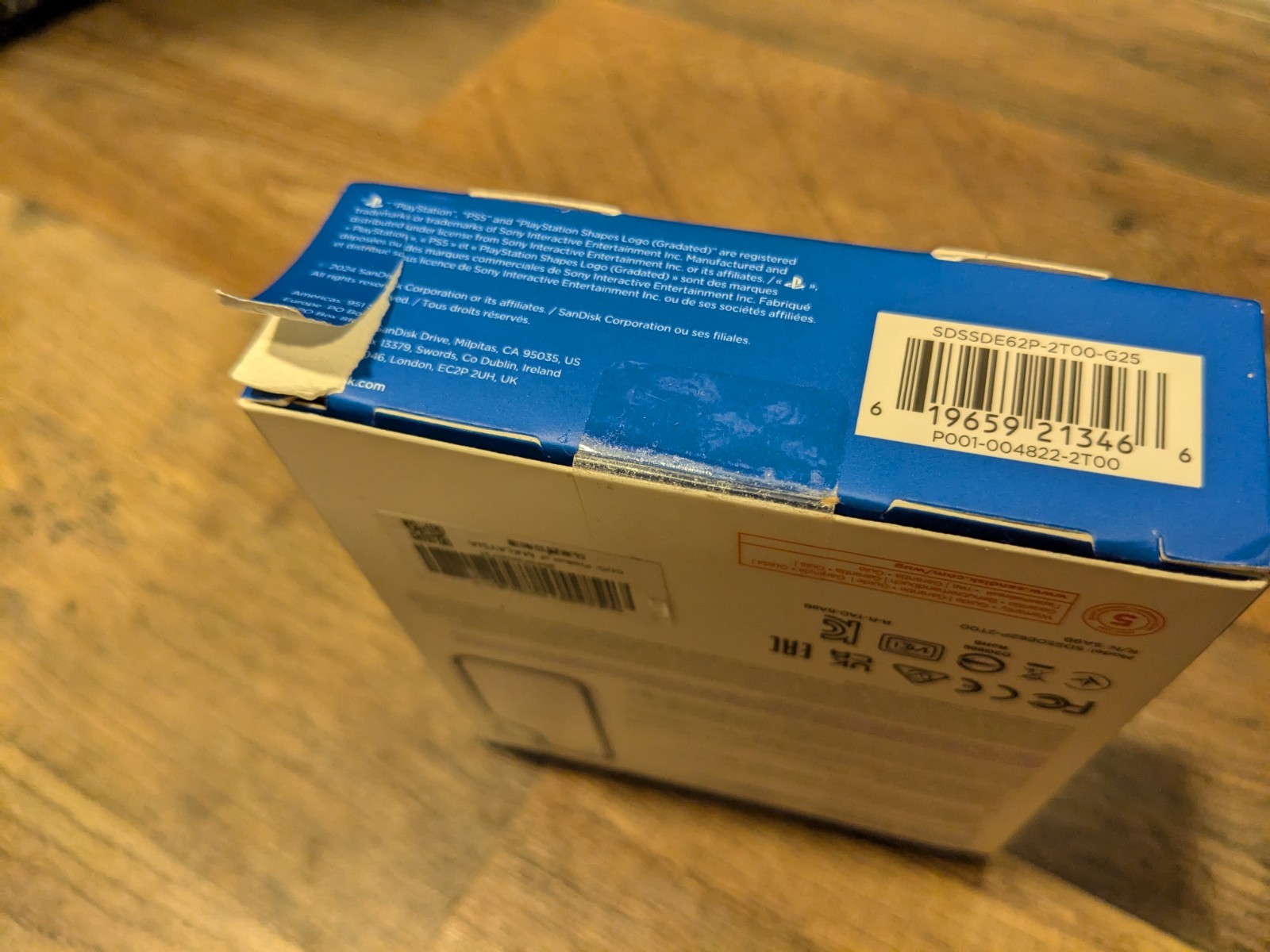 Sealed SanDisk 2TB Extreme Portable SSD USB-C SDSSDE62P-2T00-G25 PS5 Licensed
