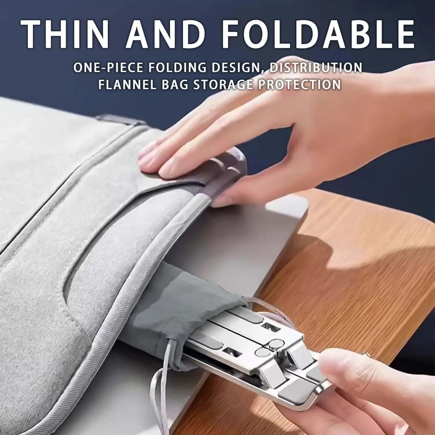 Portable Laptop Stand Adjustable Foldable Notebook Tablet Holder Computer Desk