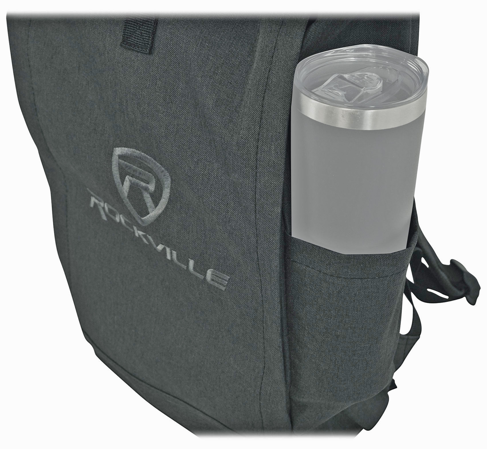 Rockville RPAK Charcoal Stylish Durable Backpack Bag w/ Padded Laptop Pocket
