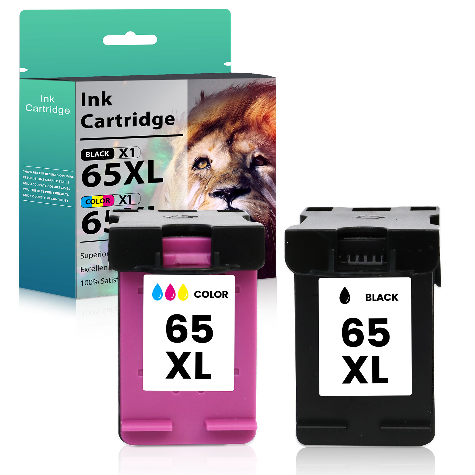Ink Cartridge for HP 65XL 65 XL DeskJet 2600 2636 2652 3755 3772 ENVY 5052 5055