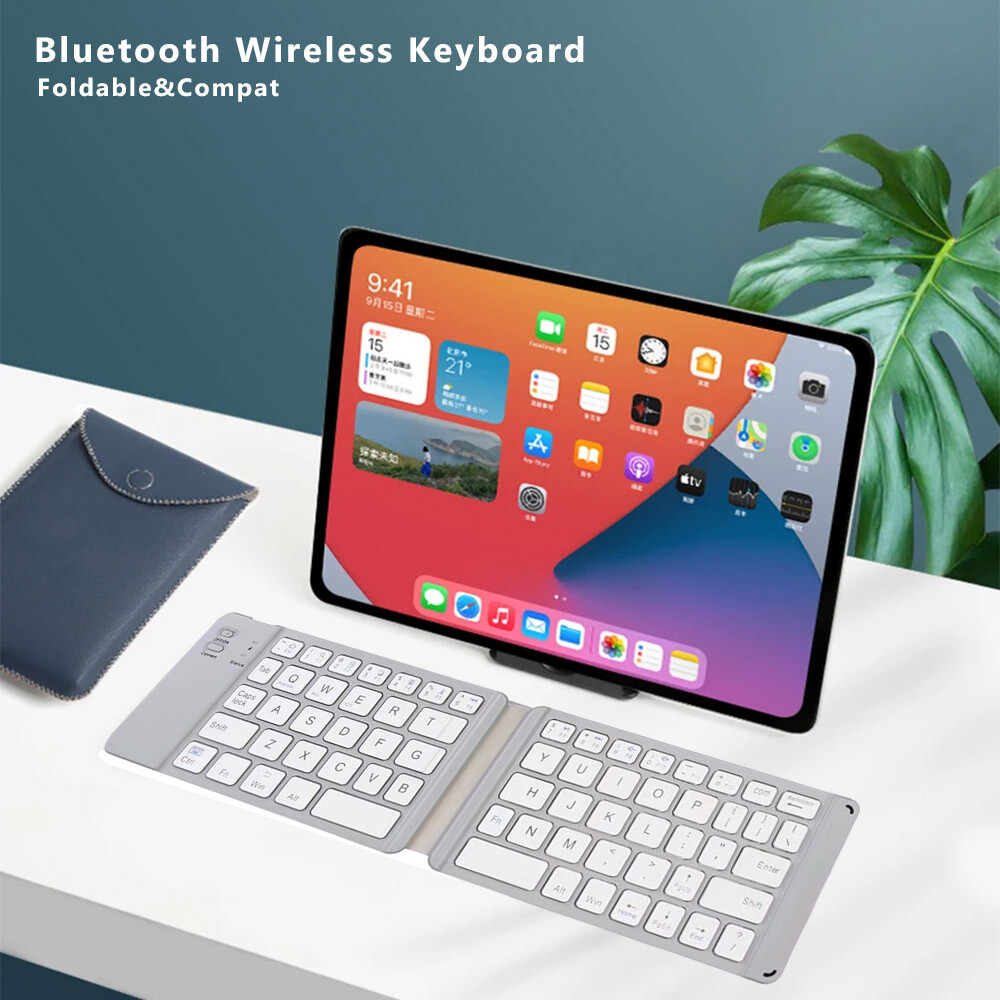 Slim Wireless Bluetooth Keyboard For iMac iPad Android Phone Tablet PC Laptop