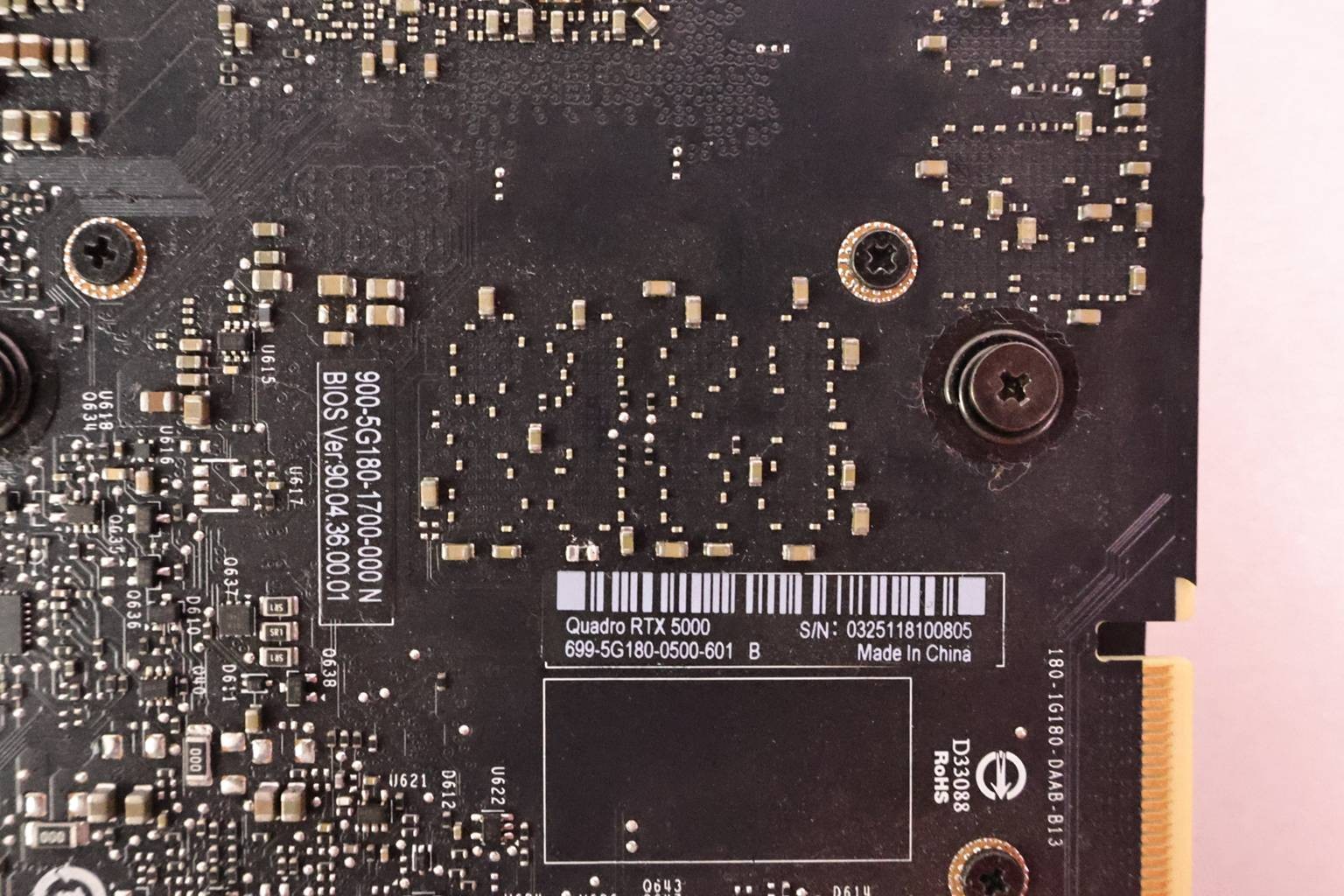 PNY NVIDIA QUADRO RTX 5000 GRAPHICS CARD | VCQRTX5000 | 16GB GDDR6