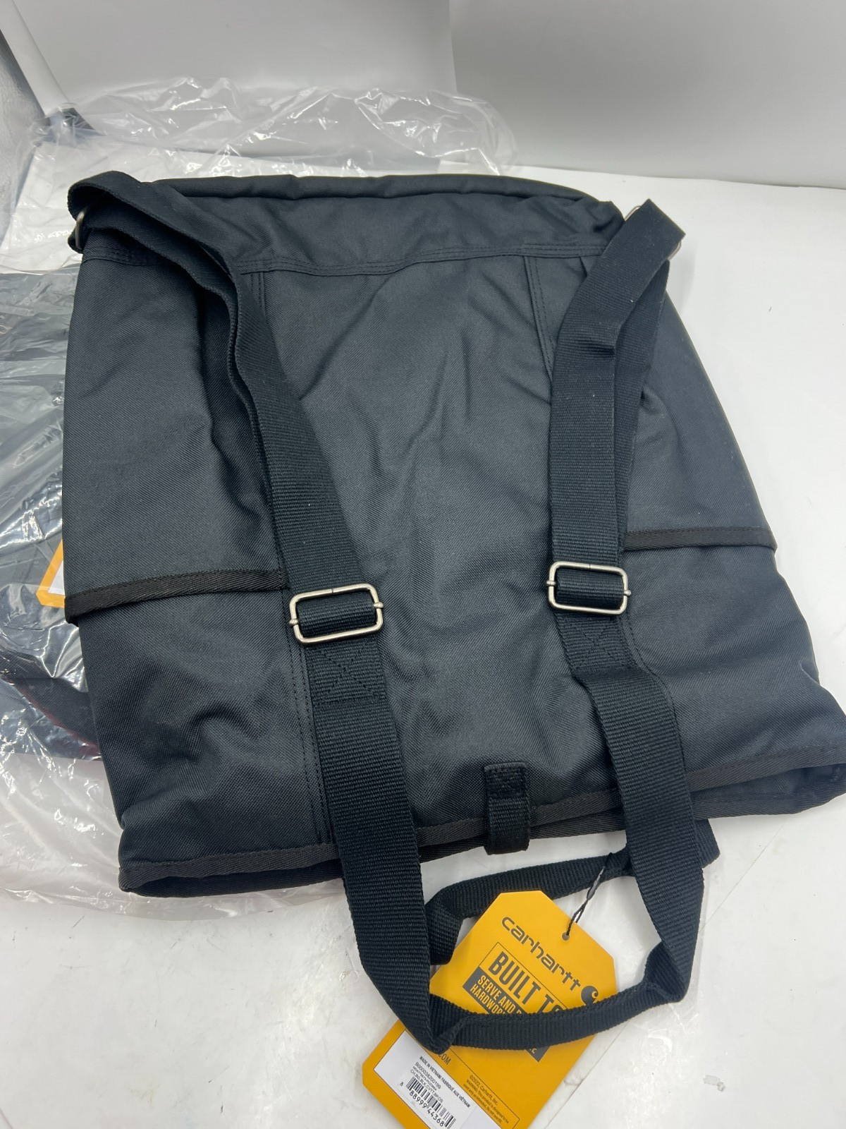 Carhartt Convertible Durable Tote Bag with Adjustable One Size Black