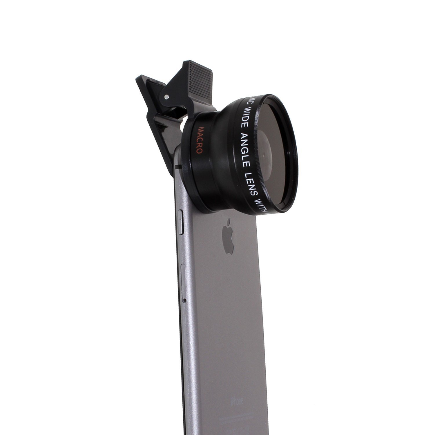 Clip-On 0.45X Wide Angle Lens for iPhone 6s 6 plus 6 5 iPad Samsung Galaxy phone