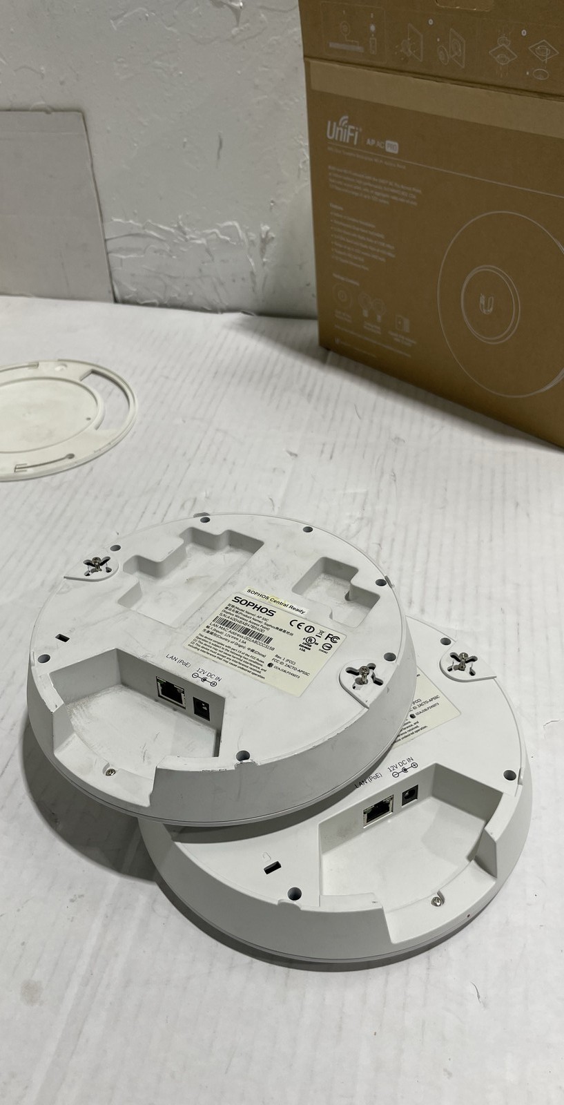 Sophos AP 55C S/N A4004BAB47B540D Wireless Access Point Lot of 2