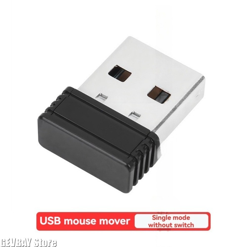 USB Mouse Jiggler Plug & Play Mini Mouse Mover for PC Laptop No Software