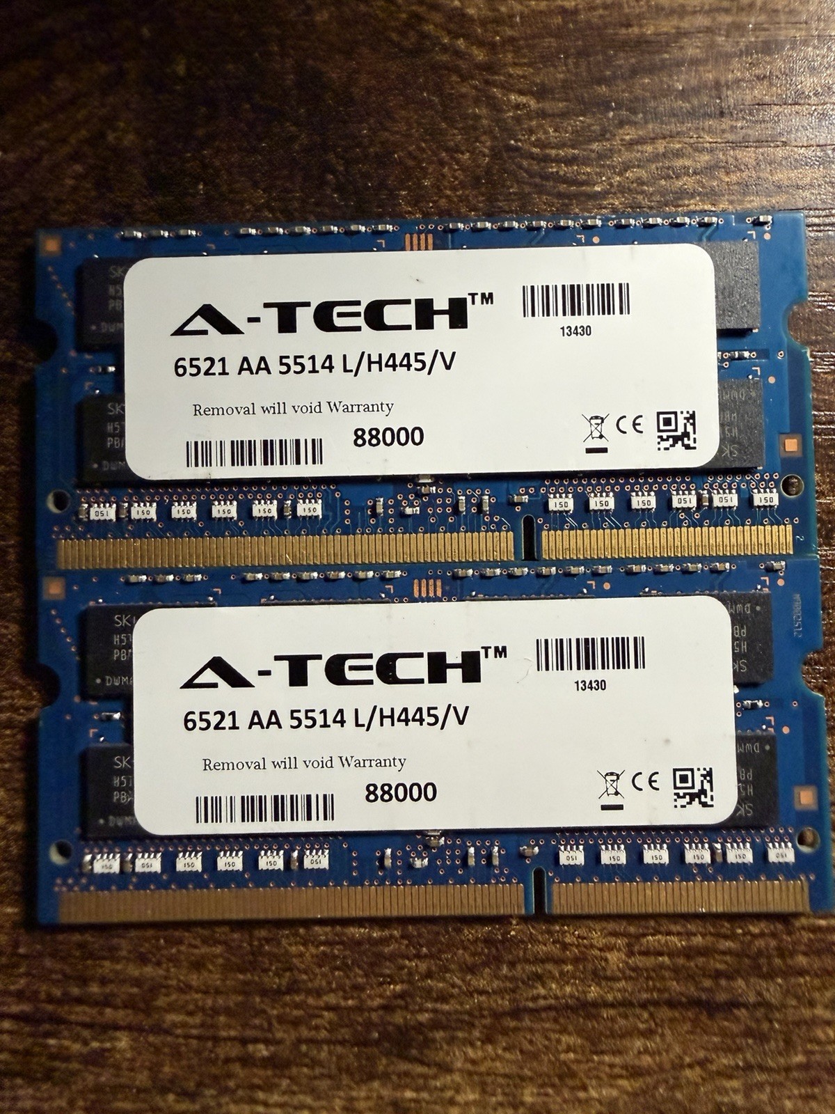 A-Tech 16GB (2x8GB) DDR3L-1600 PC3-12800 Laptop RAM Memory Kit 204-Pin SODIMM