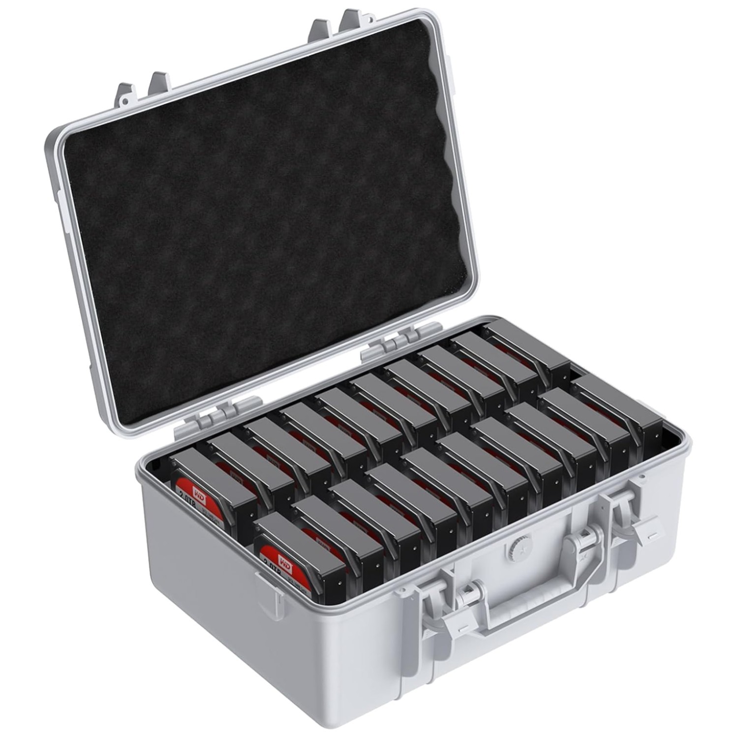 Portable 3.5″ Hard Drive Suitcase – Anti-Static Protection