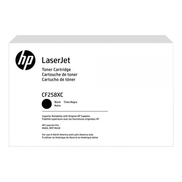 HP CF258XC 58X Black High Yield Toner Cartridge LJ Pro M428 series M404 Series