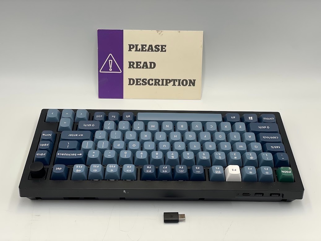 Keychron V1 Max Swappable RGB Backlight Wireless Keyboard