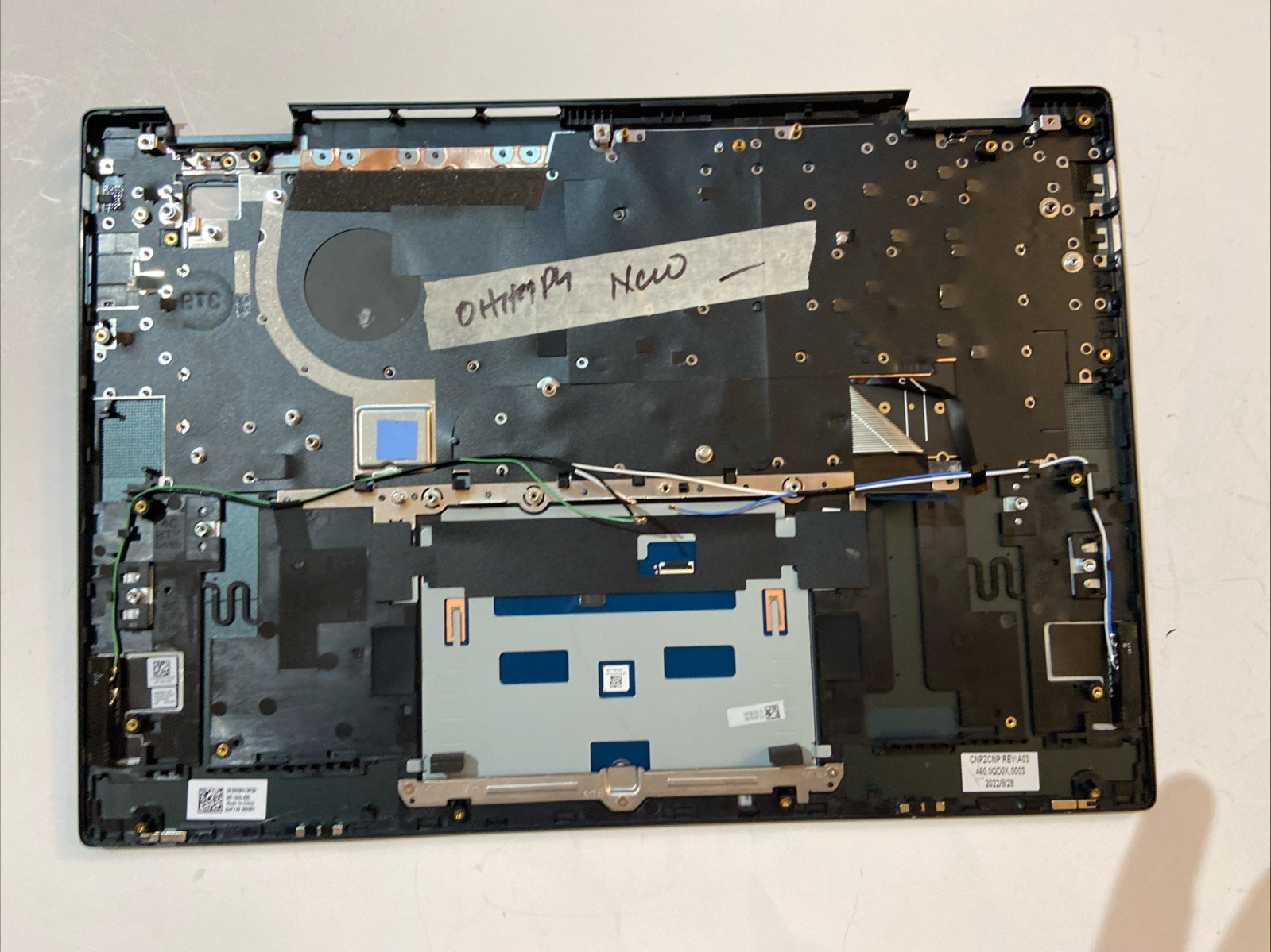 DELL INSPIRON 16 Plus 2-IN-1 PALMREST BACKLIT US Kbd TOUCHPAD HH9P4 0HH9P4 Win
