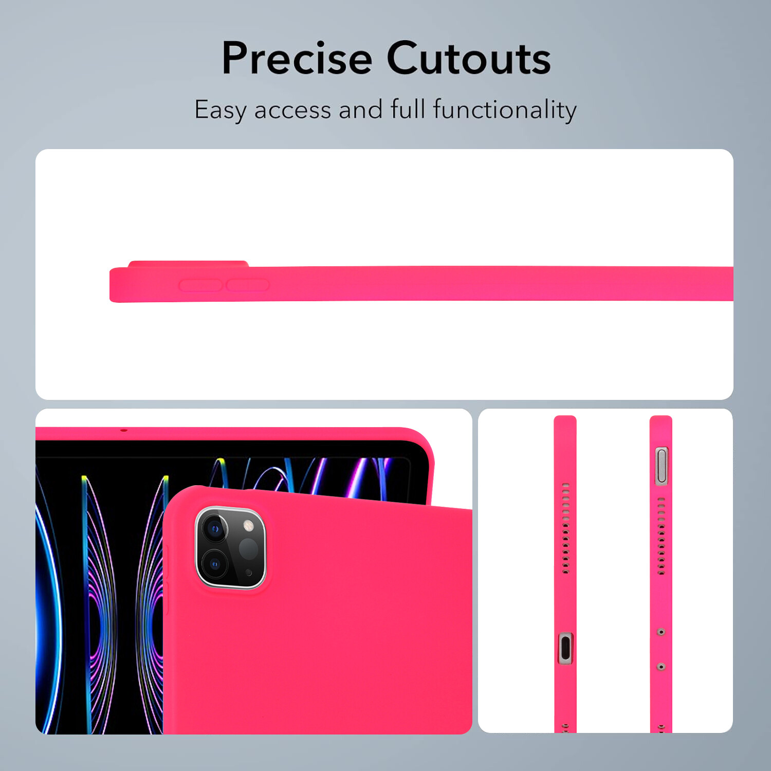 Soft TPU Silicone Case For iPad 10.9 10th 10.2 9th 8th 7th 9.7 6th Pro Air 11-in