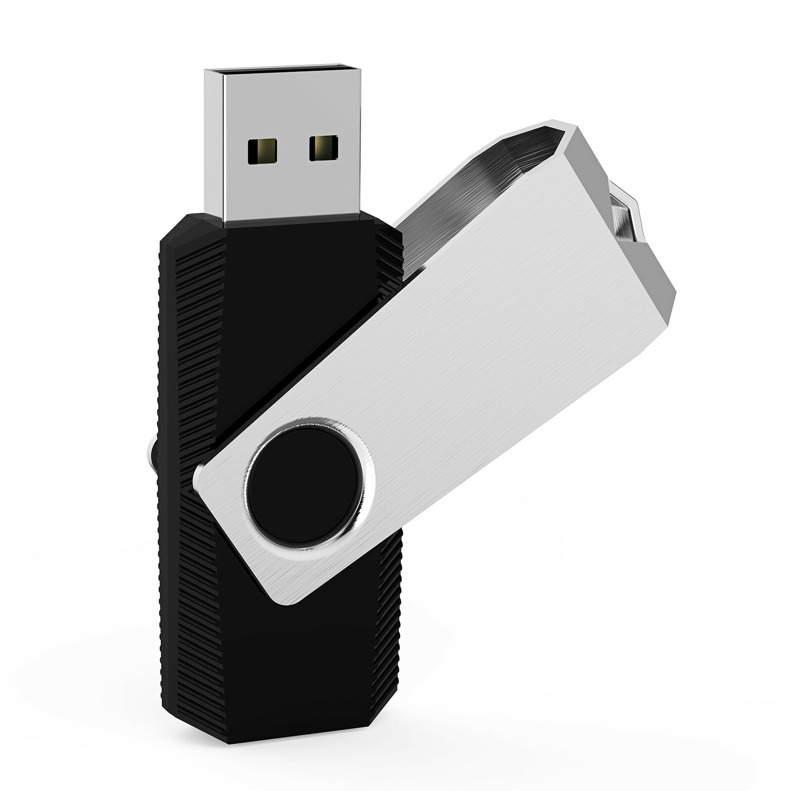 Wholesale Sale 10/ 30/ 50/100pcs 256MB Metal Swivel USB Flash Drive Memory Stick