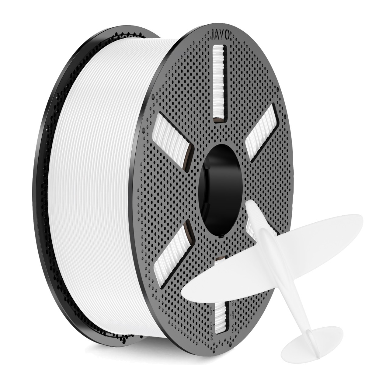 JAYO Light Weight PLA 3D Printer Filament 1.75mm 0.8KG LW-PLA White Low-Density