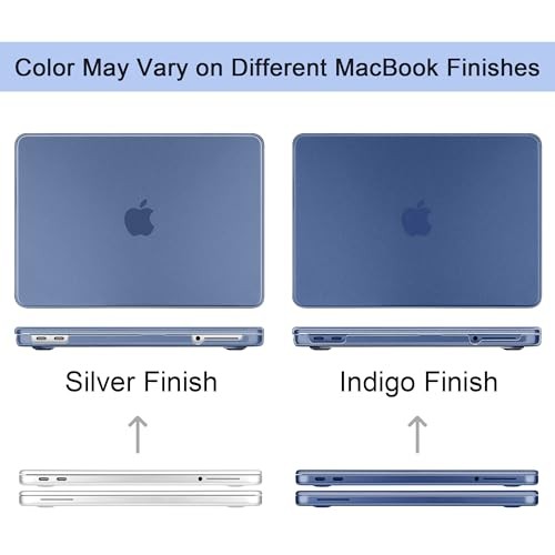 4-in-1 Bundle for New MacBook Neo 13 inch Case 2026 Release Model Matte Indigo