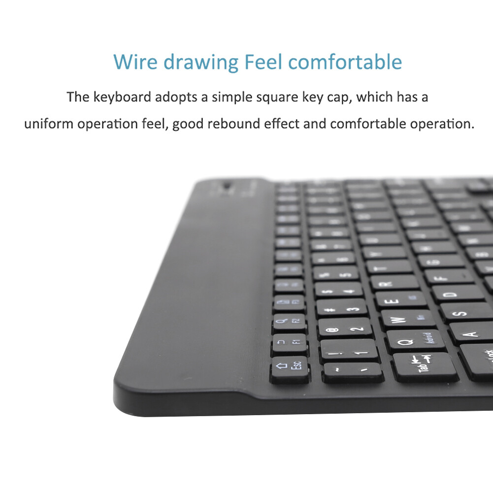 Universal Bluetooth 3.0 Slim Keyboard for Android Windows iOS Tablet PC Laptop