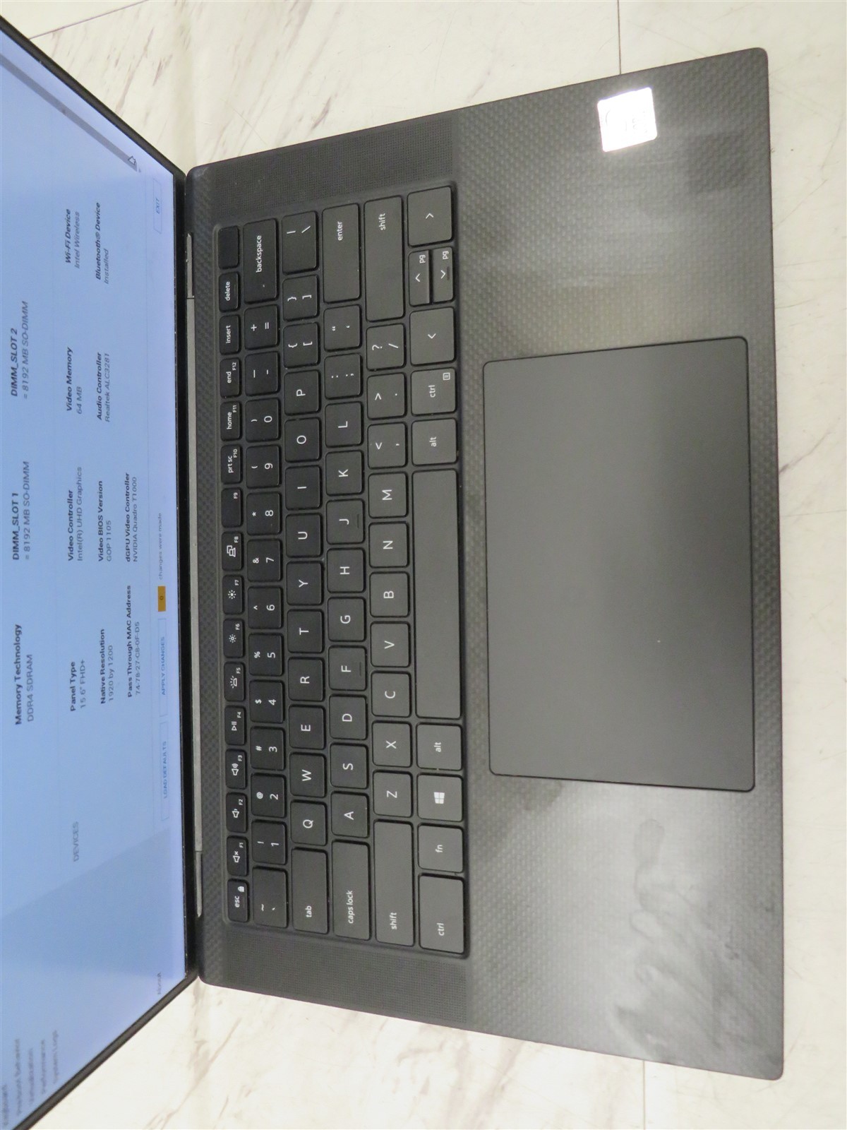 Dell Precision 5550 Laptop Intel i7-10850H@2.7GHz 16GB RAM NVIDIA T1000 AC #2