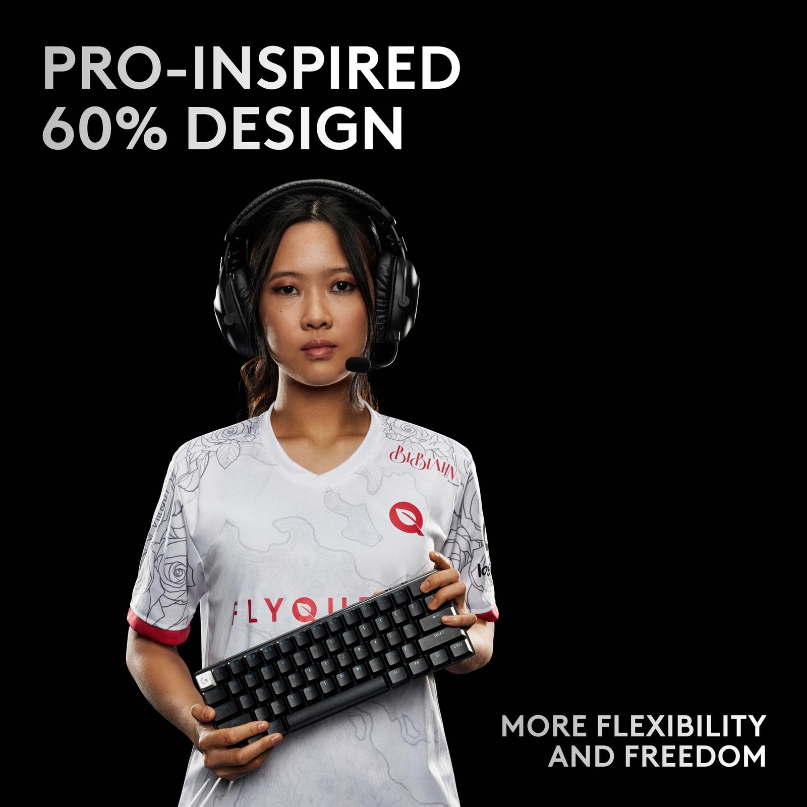 Logitech PRO X 60 LIGHTSPEED TKL Wireless Optical Tactile Switch Gaming