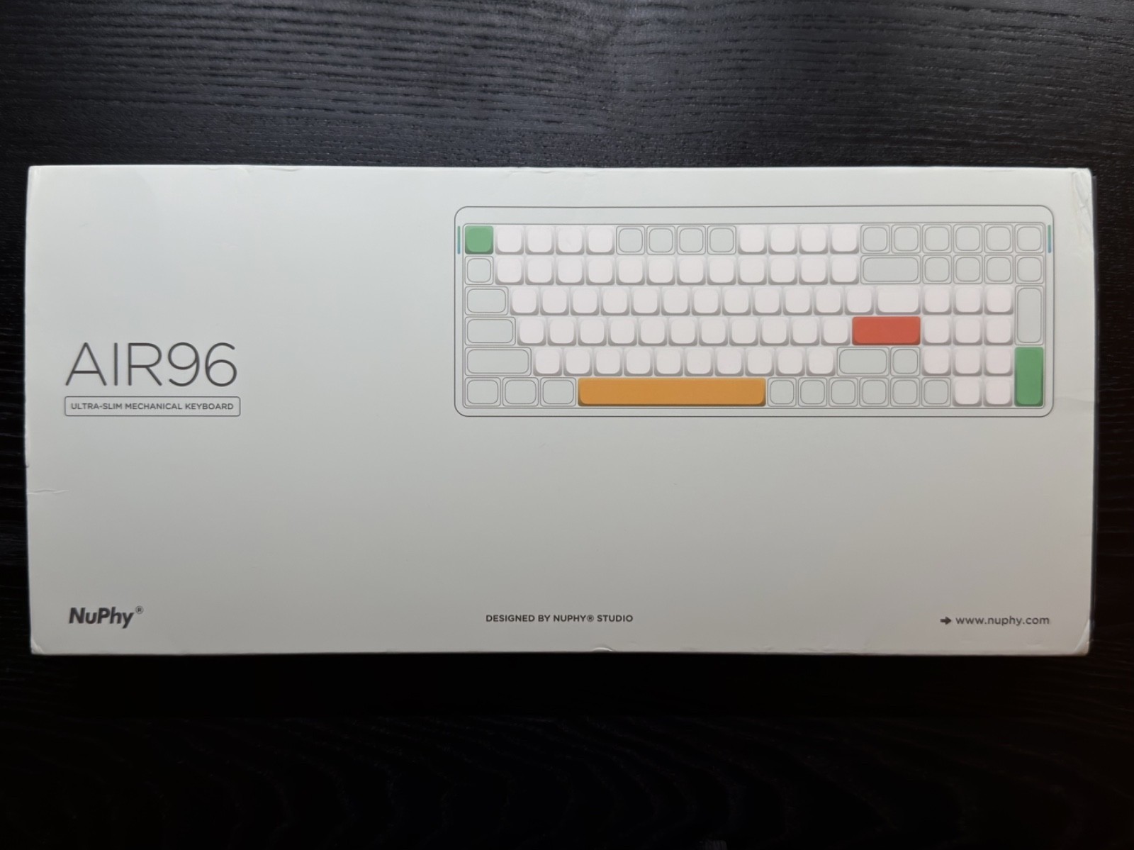 NuPhy Air96 Ultra-Slim Mechanical Keyboard: Low Profile Linear Switch, WHITE