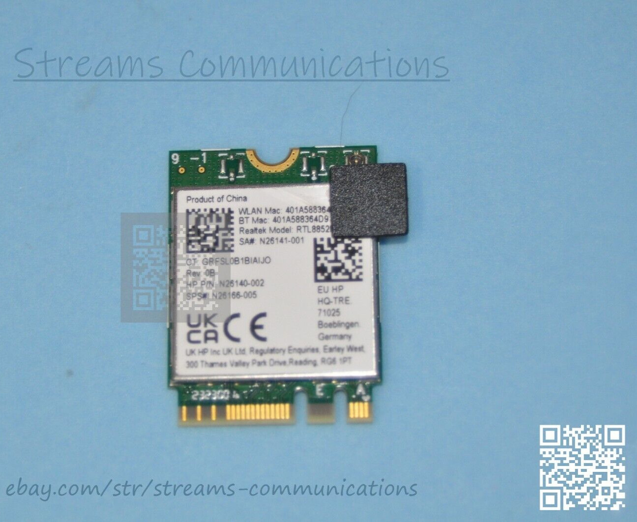HP 15-FD 15-fd0025nr 15-fd0047nr 15-fd0081wm 15-fd0083wm fc Laptop Wi-Fi Card