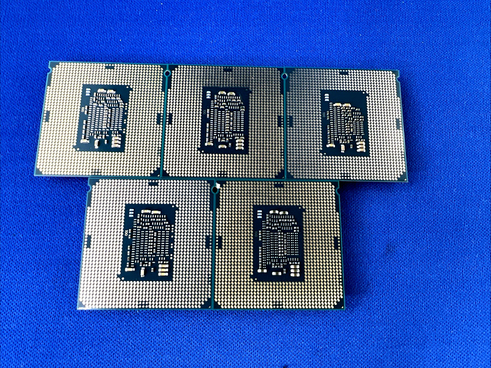 MIXED LOT 5x Intel Core i5 i3 CPUs i5-7500 6500 6400T i3-8100 7100 LGA1151