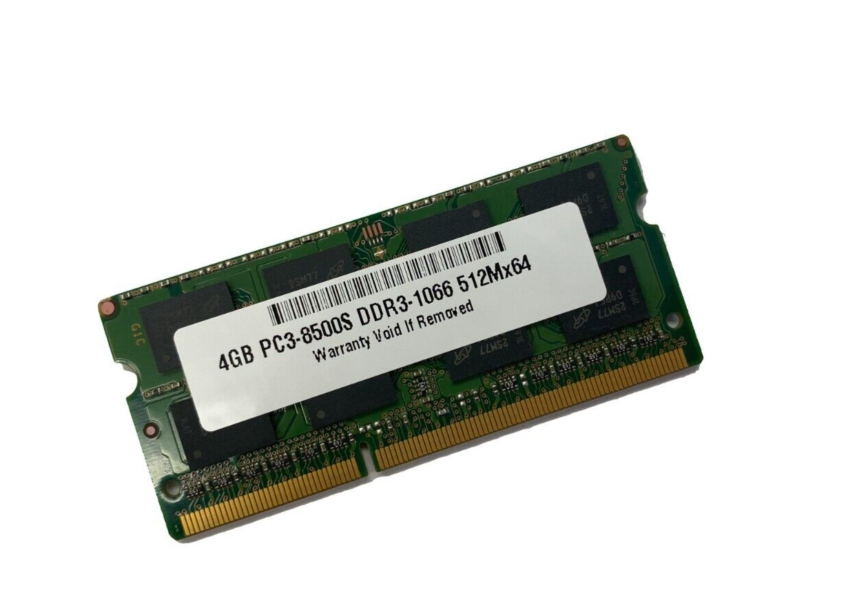 4GB DDR3 Fujitsu Lifebook T1010 T2020 T4310 T4410 T5010 T580 T730 T900 Memory