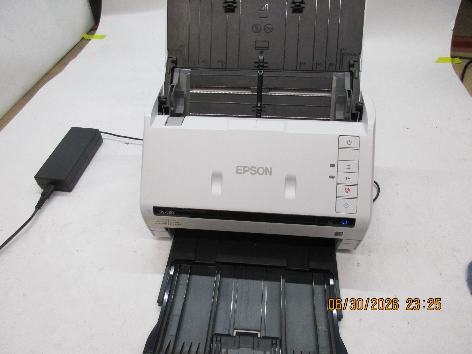 Epson DS-530 Color Duplex Document Scanner J381A T5-E6