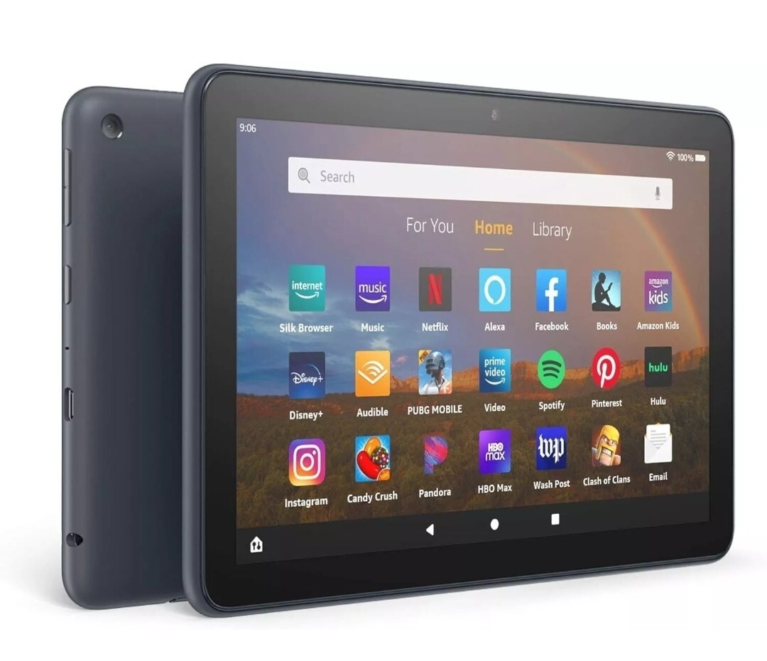 🔥 Amazon Kindle Fire HD 8 Plus Tablet 8″ Display 10th Gen With Alexa 32GB SLATE