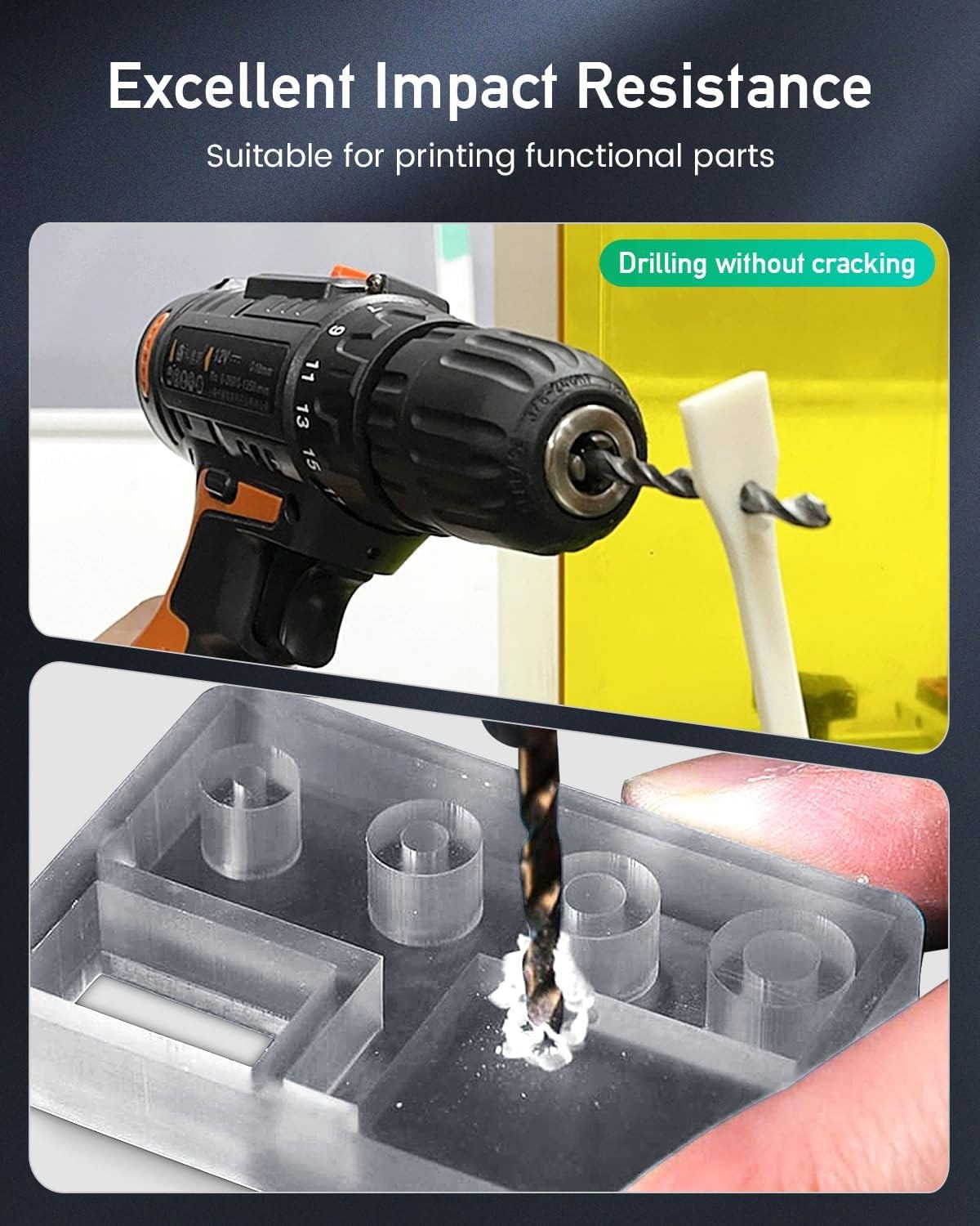 【Buy 5 Pay 3】SUNLU 1KG 3D Printer Resin ABS-Like/Standard/Water Washable Resin