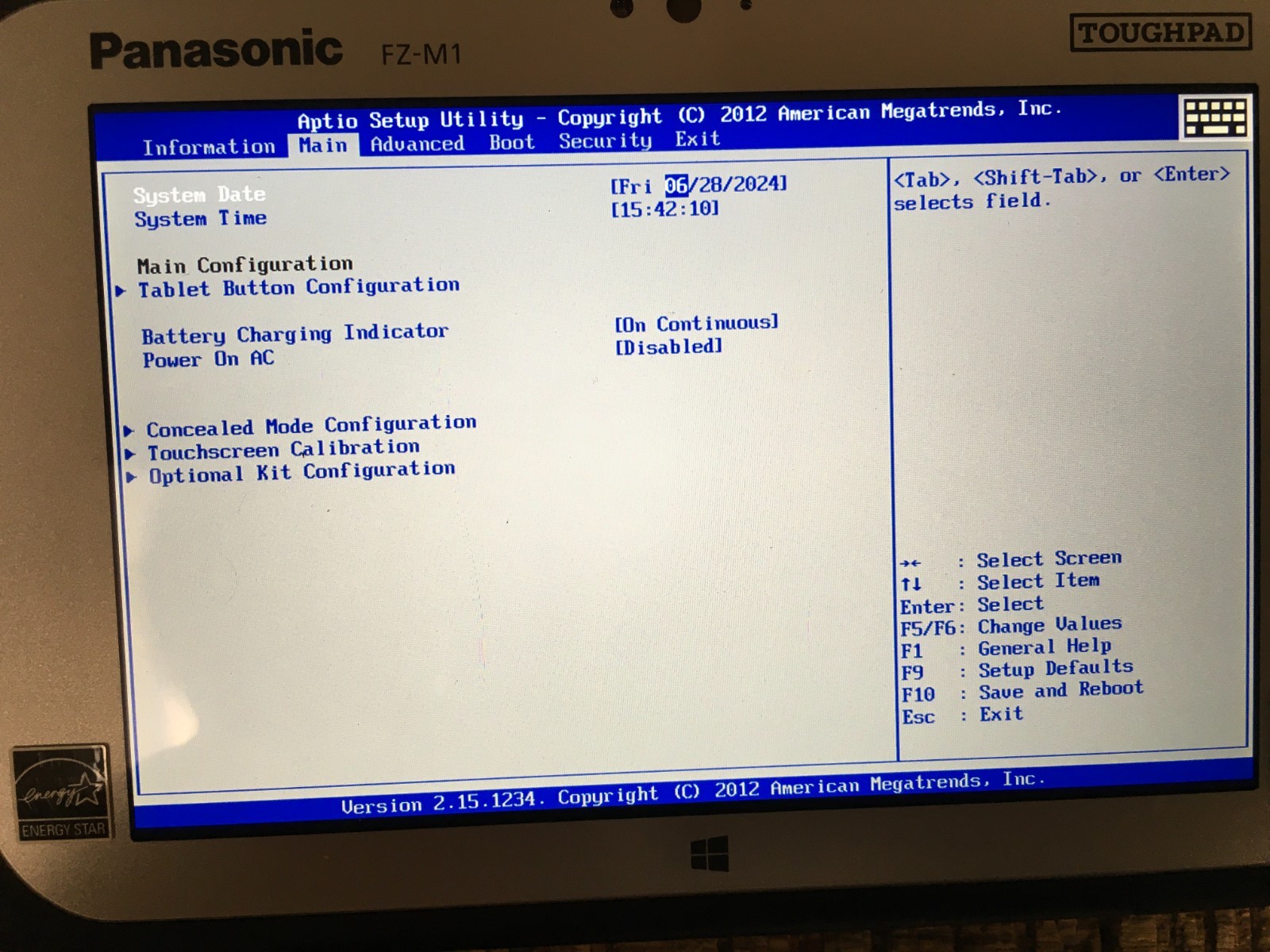 110 Hours Panasonic TOUGHPAD FZ-M1 7″ Core m5-6Y57 1.10GHz 256GB 8GB RAM Win 10
