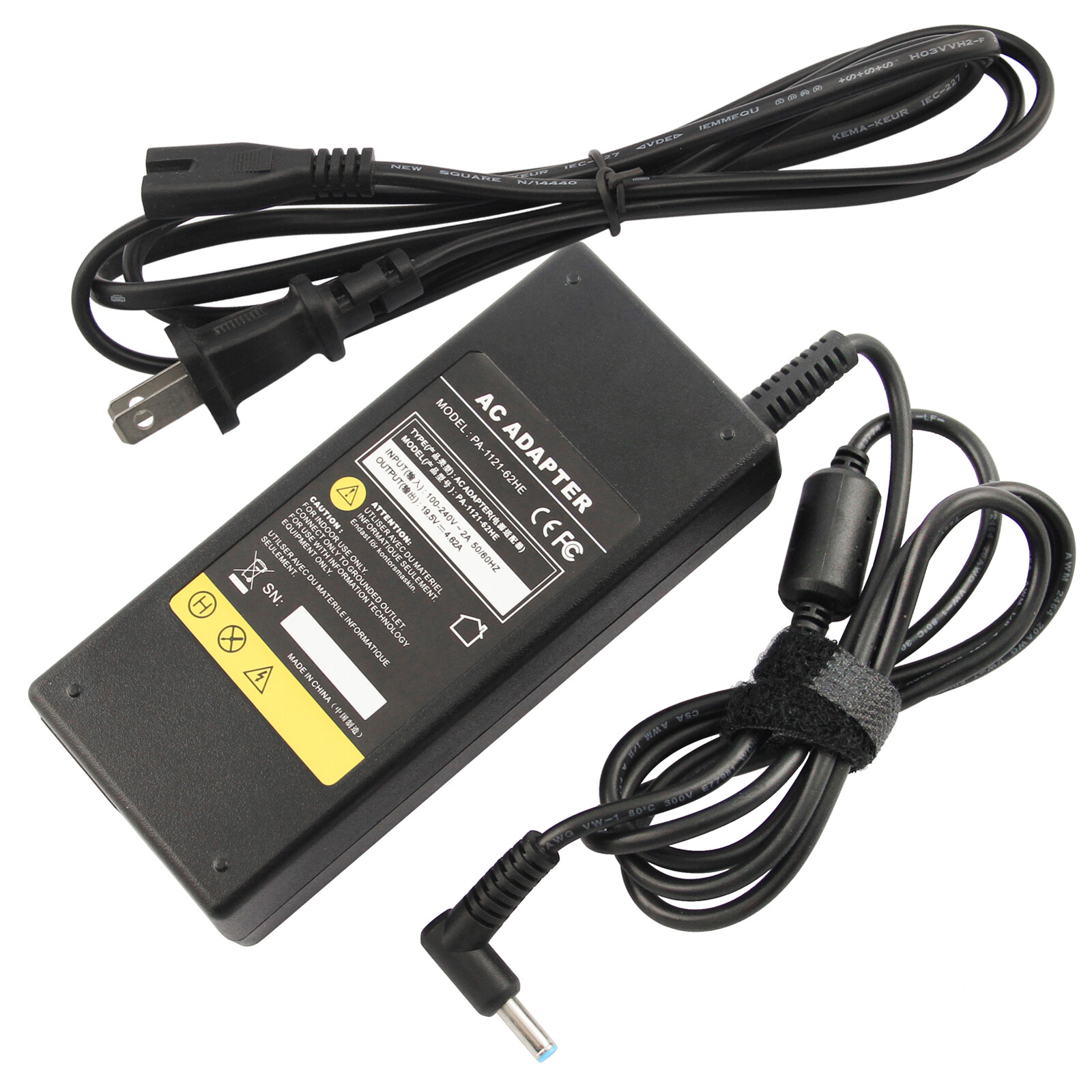 45W 65W 90W For HP Laptop AC Adapter Charger blue tip 19.5V Pavilion 710412-001