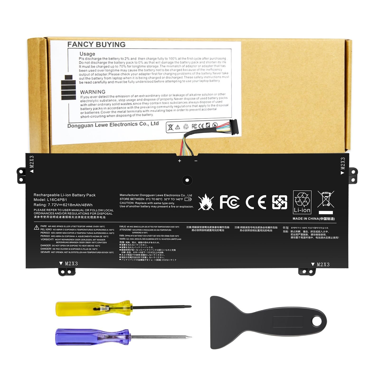 OEM Battery For Lenovo Ideapad 320 L16L2PB2 L16M2PB1 L16S2PB2 L16C2PB2 L16L2PB1