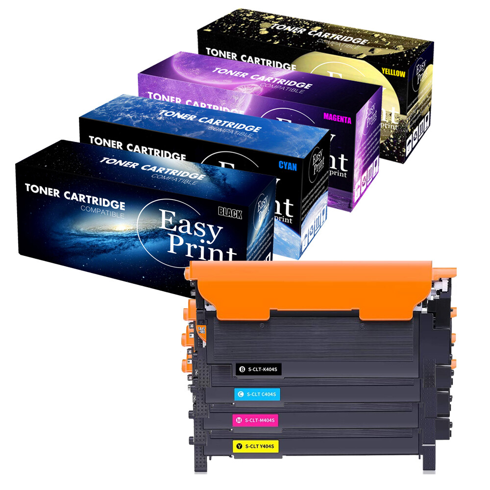 4PK CLT-K404S Toner Cartridge for Samsung Xpress C430 C480 C430W C480W C480FW