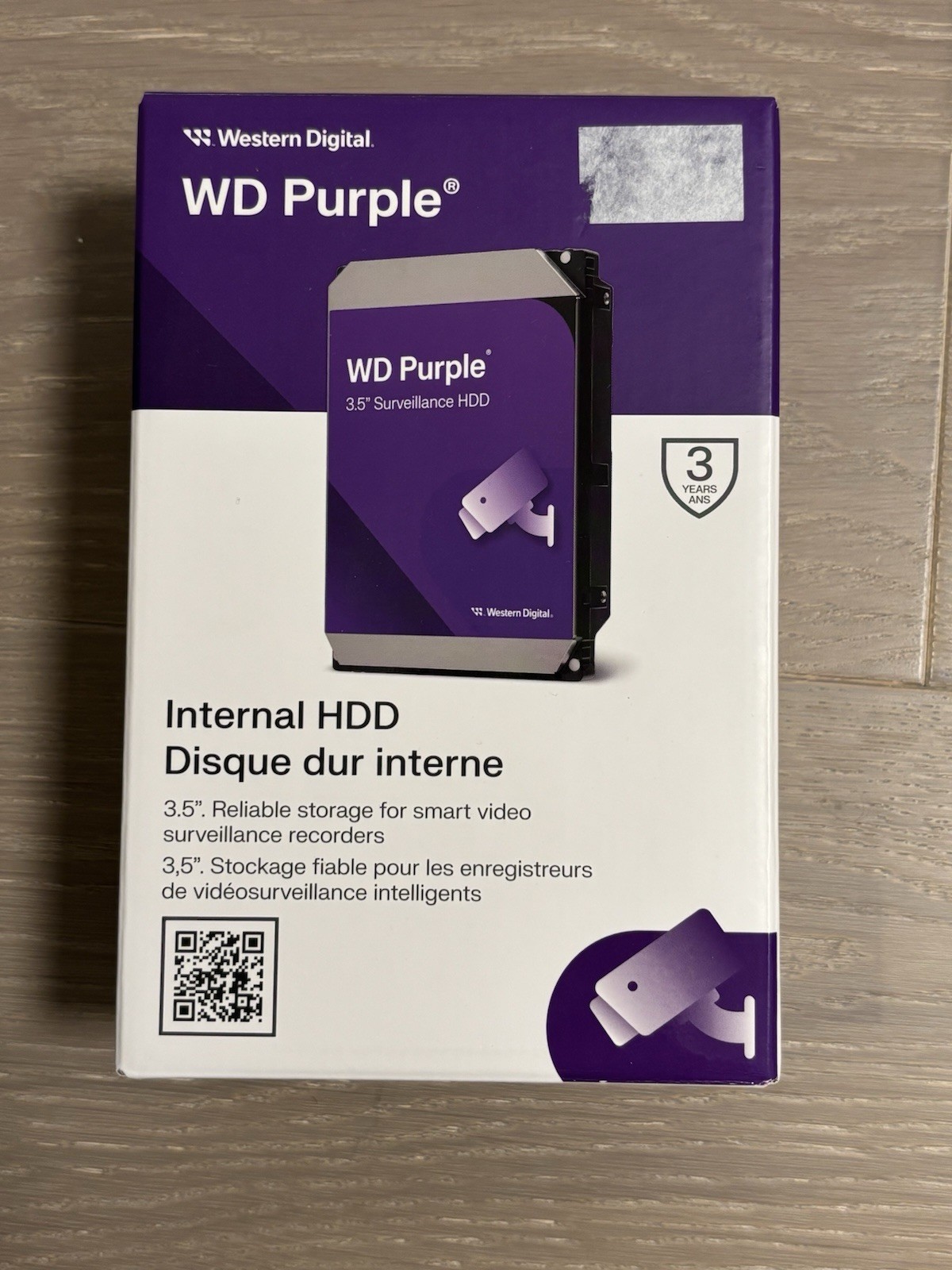 Western Digital WD11PURZ 1TB Purple Surveillance Hard Drive 3.5″ SATA 5400RPM