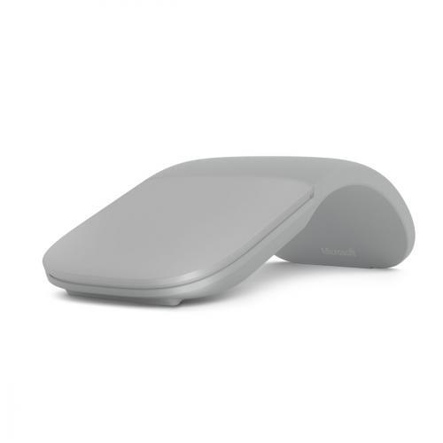 Microsoft Surface Arc Touch Mouse Platinum – Wireless – Bluetooth Connectivity –
