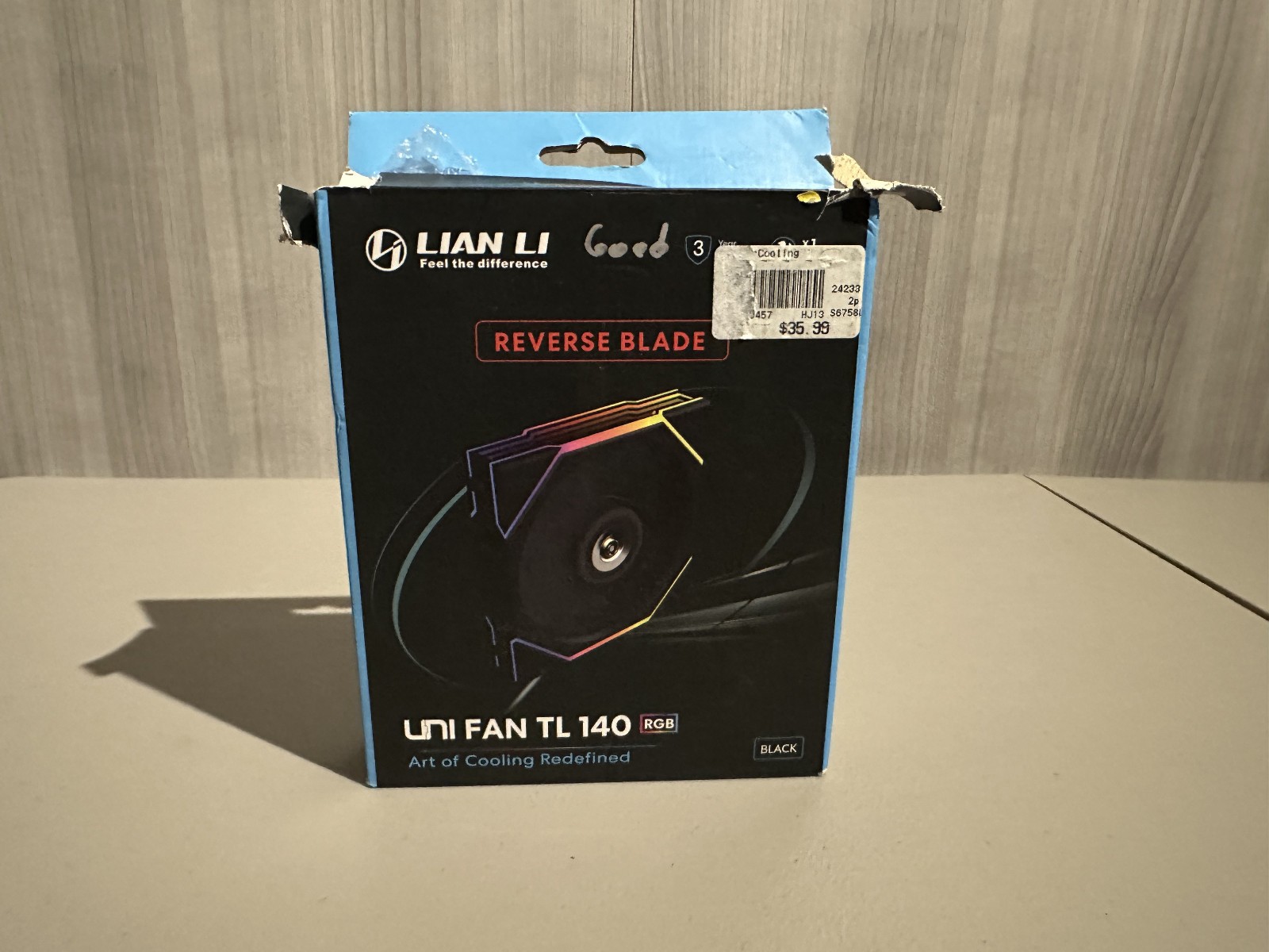 *FANS ONLY* Lian Li TL 140mm – Black (1-Pack)