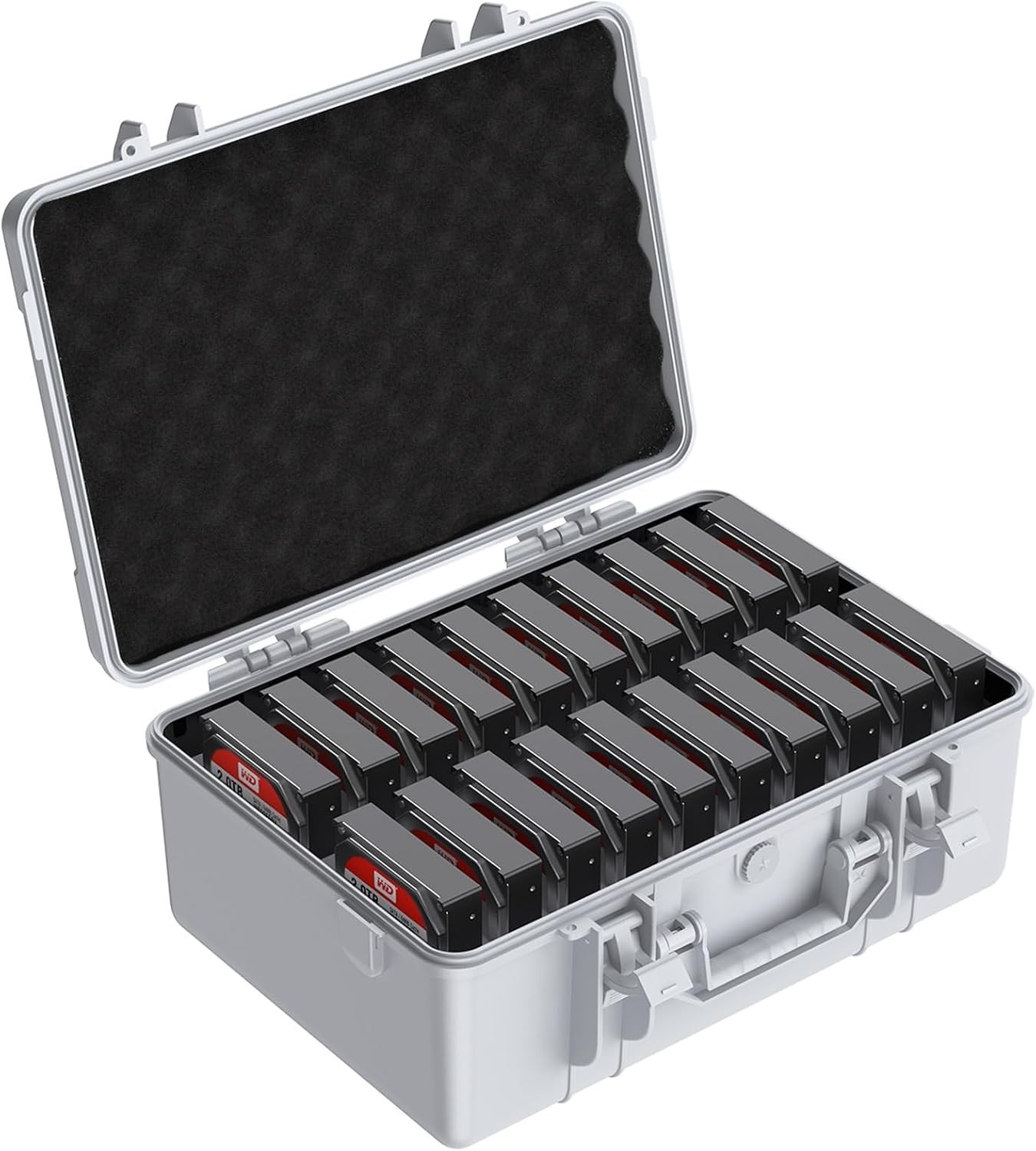 Portable 3.5″ Hard Drive Suitcase – Anti-Static Protection