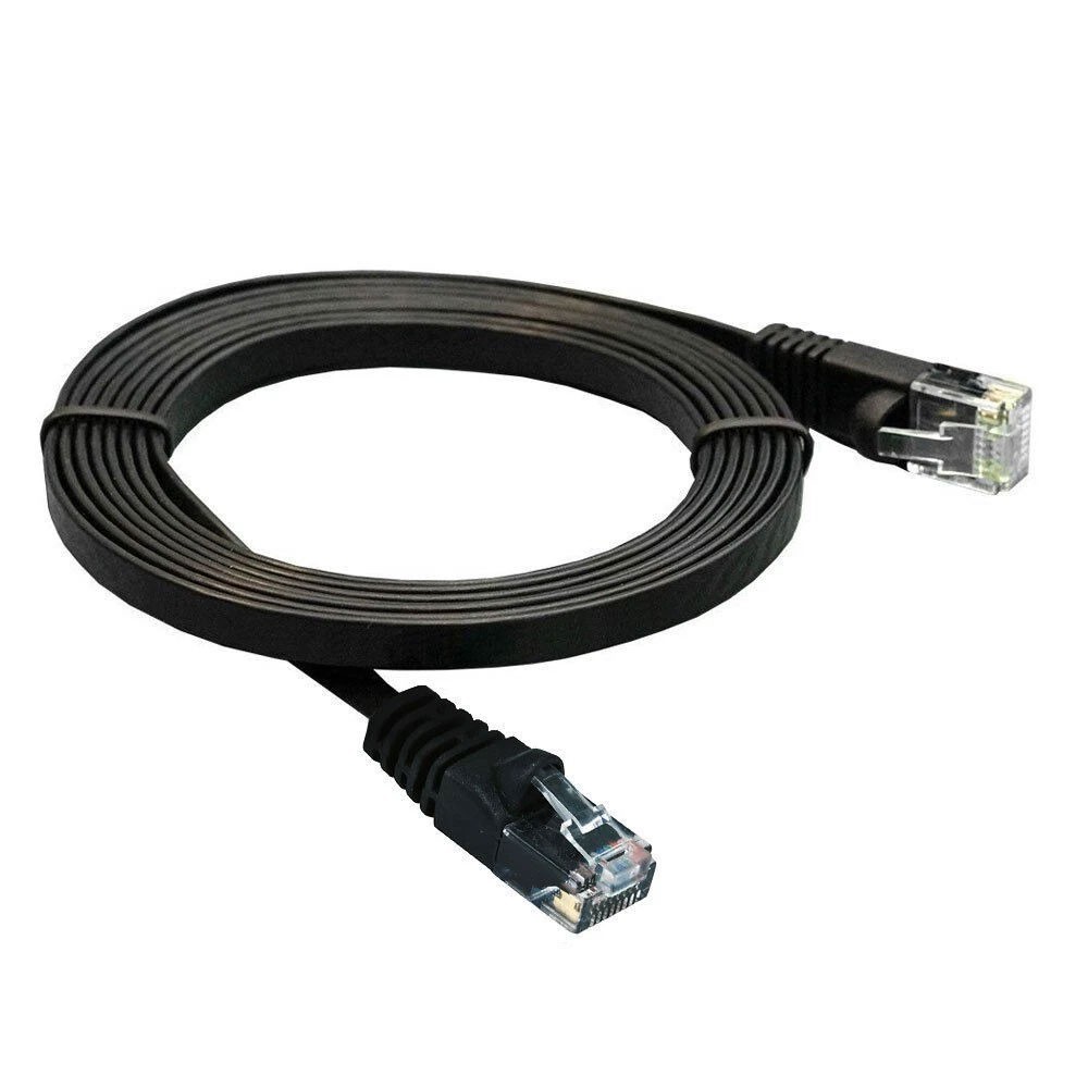 CAT 6a Flat Ethernet 5 Feet Network Cable up to 10Gbps (3 Pack) – Lot of 10