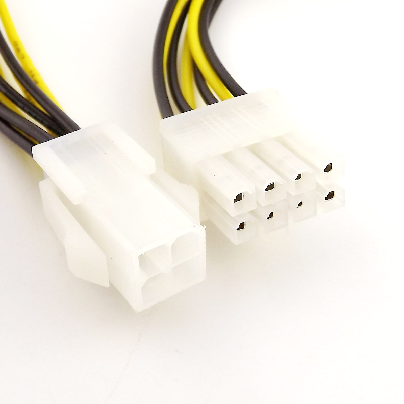 1pcs 4-Pin to 8-Pin 12V ATX Motherboard CPU Power Supply Adapter Converter Cable