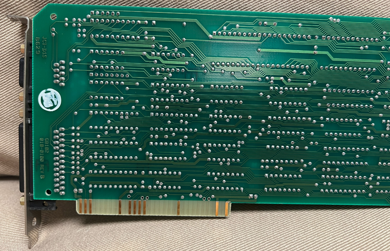 Vintage Original Hercules Model GB102 8-bit ISA Monochrome Graphics Card -Tested